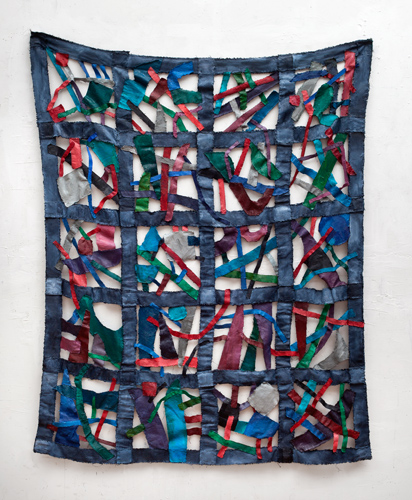 Quadrangle 7 (2012). 60" x 48". Oil on canvas.