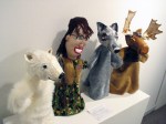 Sarah Palin and Friends (2008). Papier mâché and fabric.
