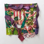 Semblance (2016). 56" x 52" x 6". Oil on canvas.